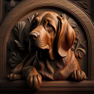 3D model The Austrian Hound dog (STL)